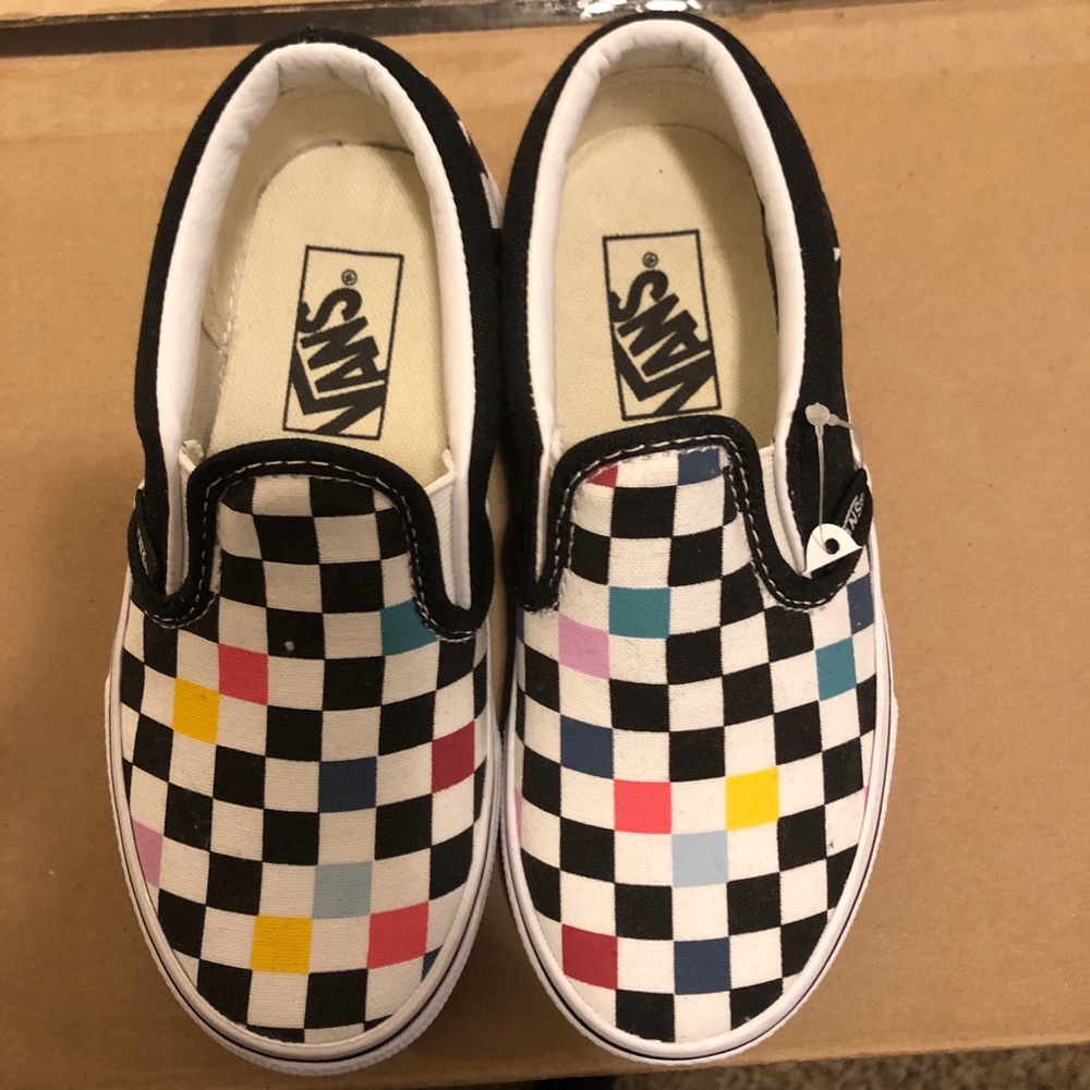 Checkered Vans